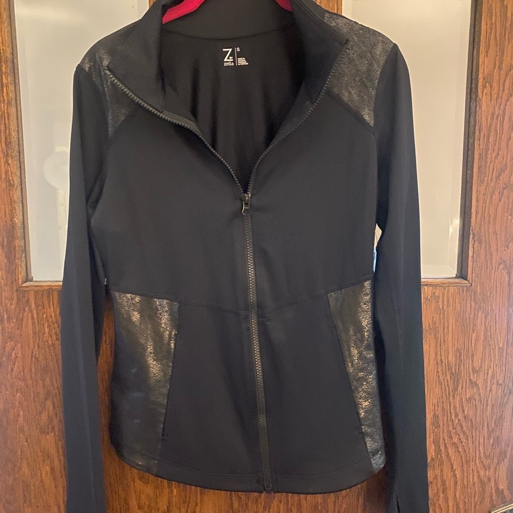 Zella Jacket with gold accents NWT